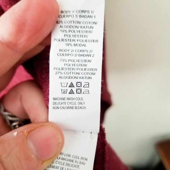 Lucky Brand size medium open front cardigan - Picture 3 of 9